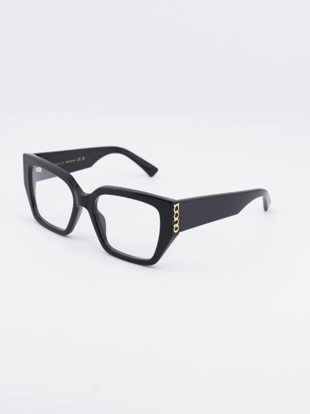 Gucci GG2042O 001 Eyeglasses Black 53mm Square Frame